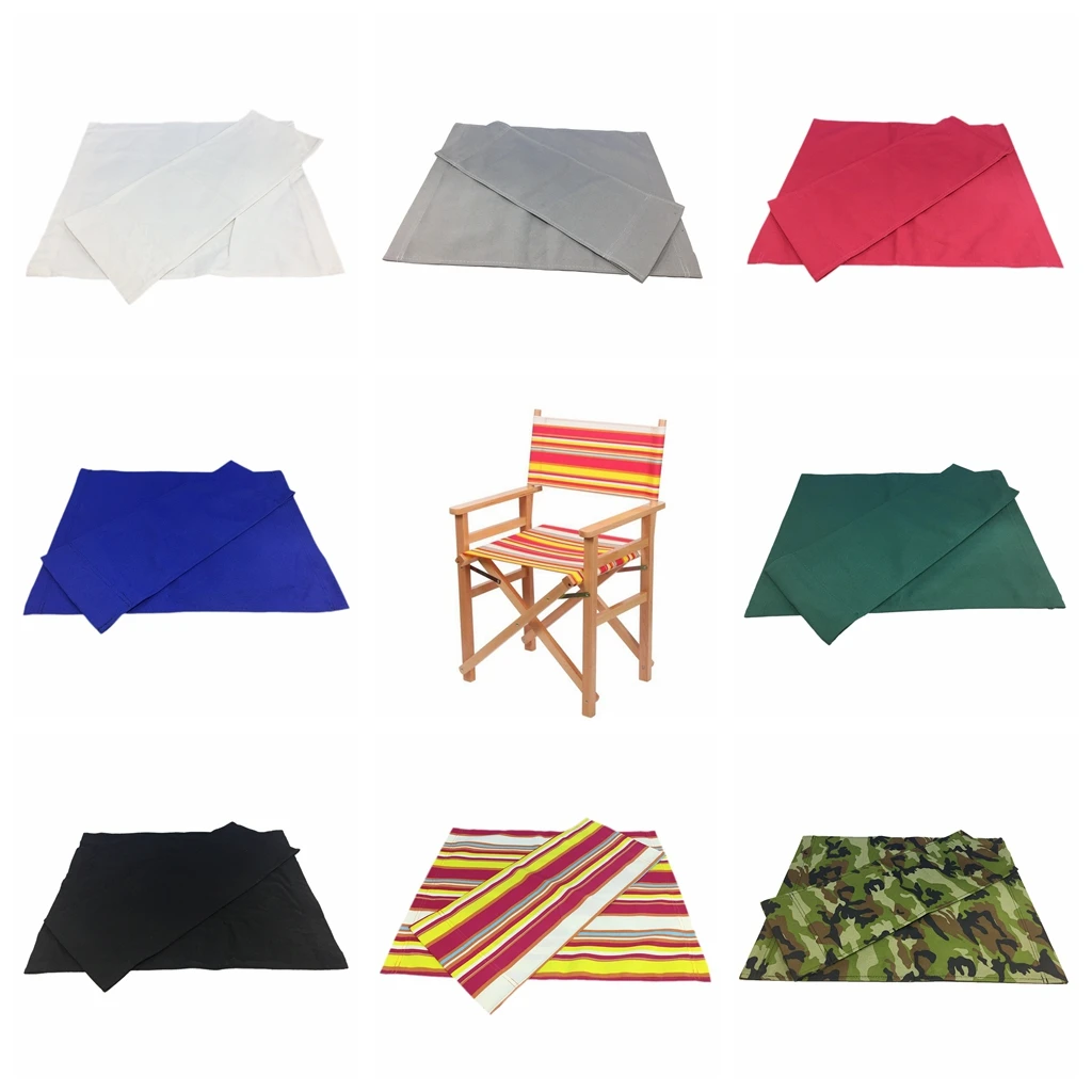 Canvas Backrest Seat Cloth For  Folding Director /Leisure Stool/Seat Outdoor Camping Fishing