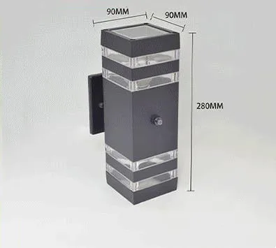 

Настенный светильник khelse черный E27 с датчиком