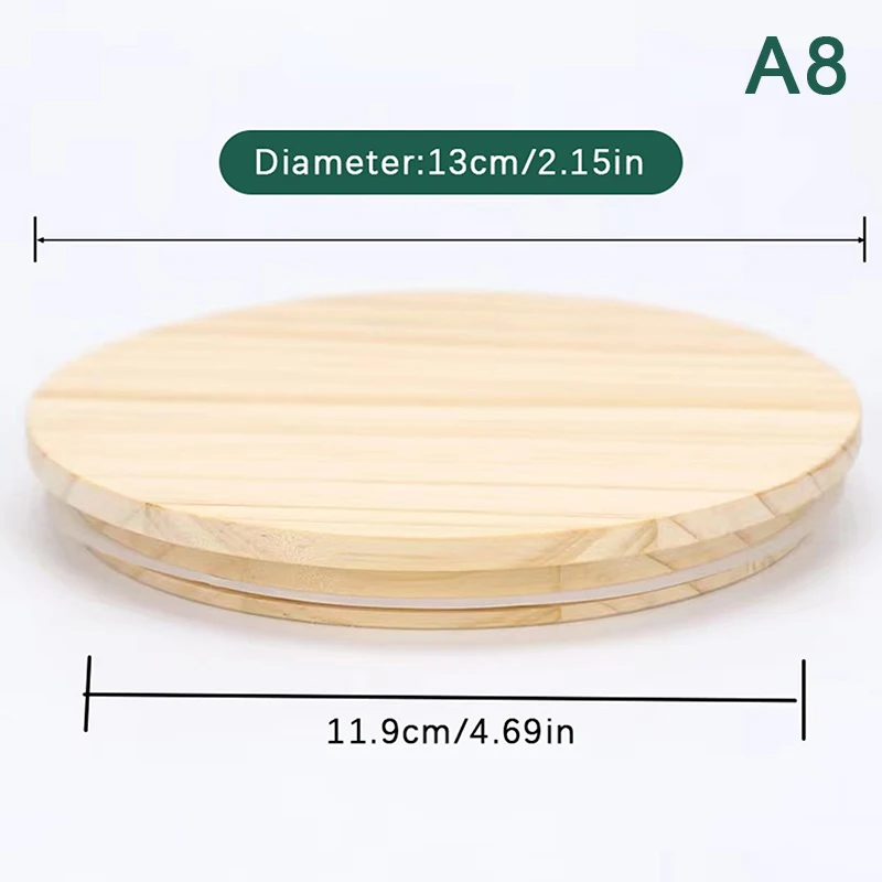 

Деревянные крышки для банок YOWEI