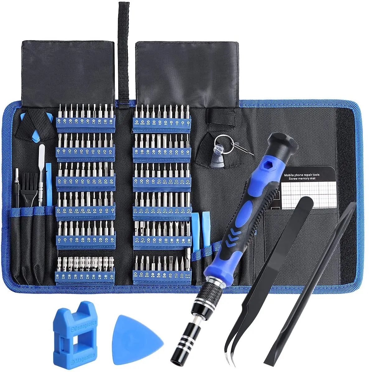 

Precision Screwdriver Set-140 in 1 Professional Electronics Repair Tool Kit with 120 Bits Screwdriver Set-for Repair PC/Laptop