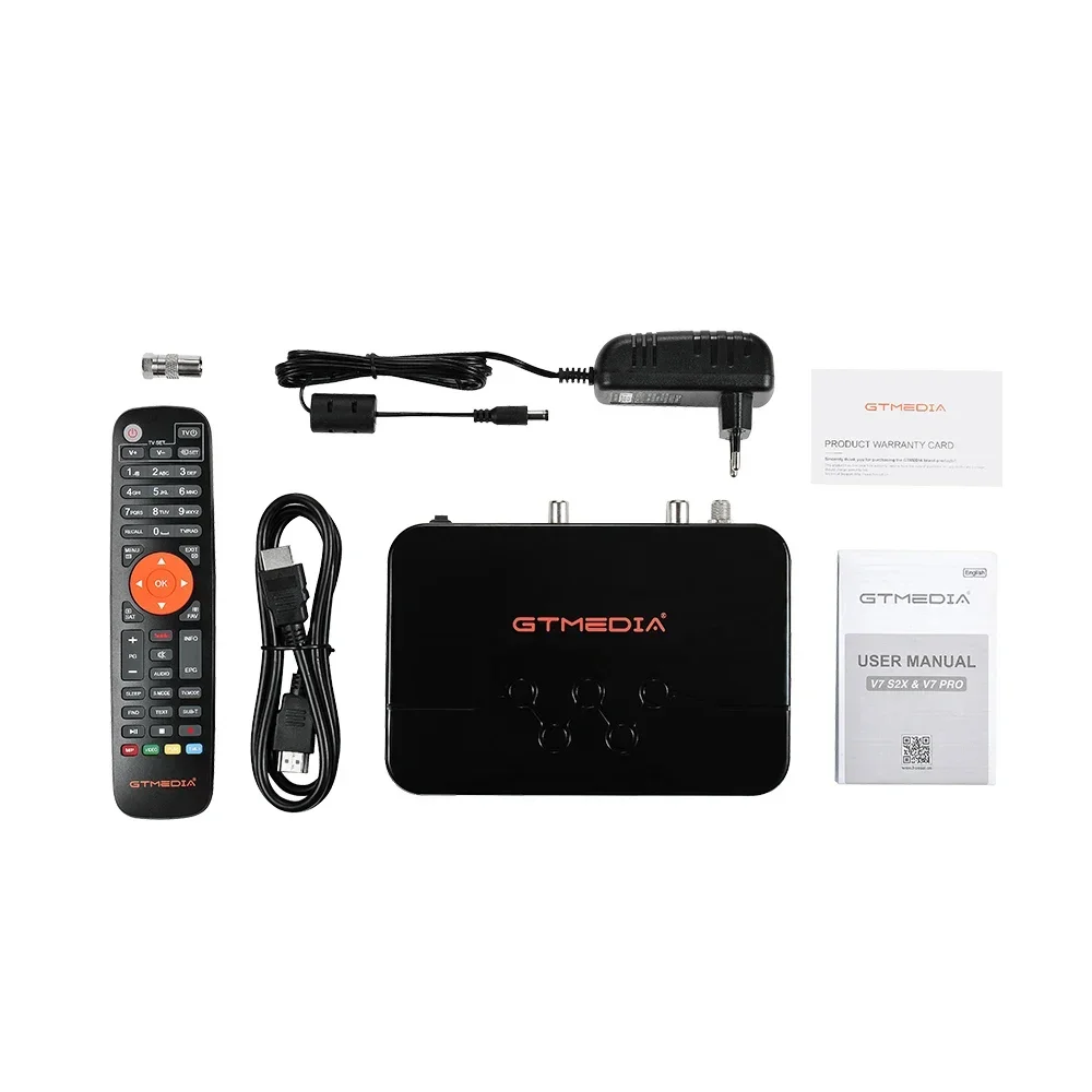 Приемник спутникового телевидения GTmedia V7 Pro DVB-S2 S2X T2