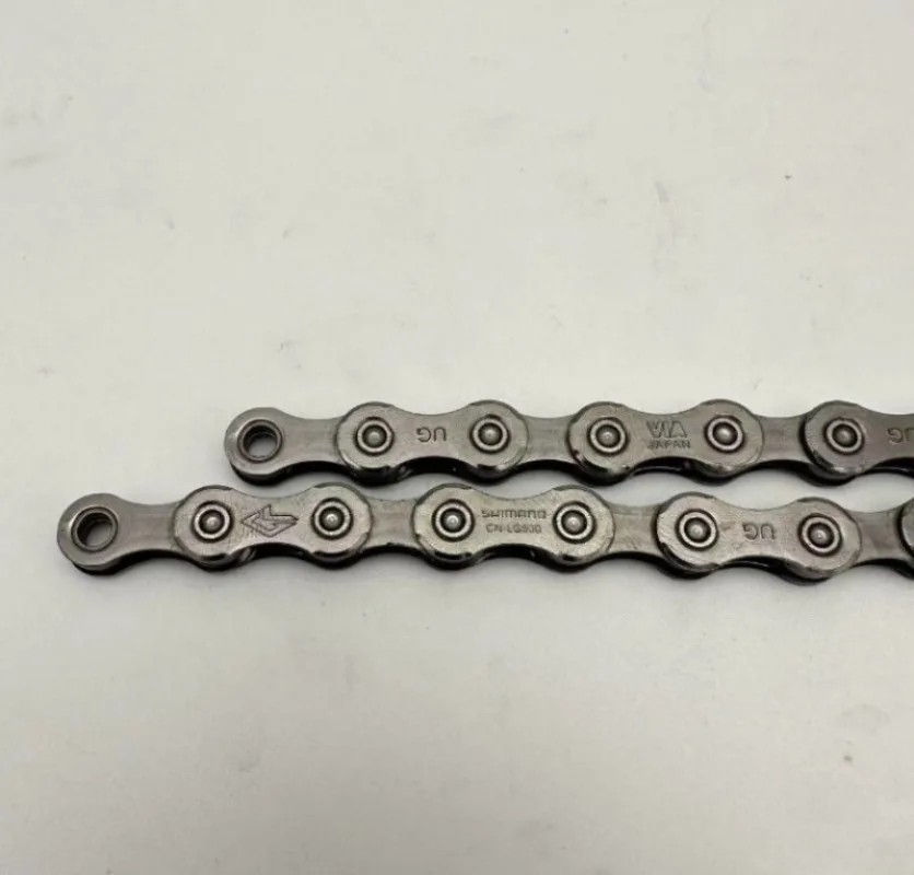 Фото SHIMANO CUES U6000 LG500 Цепь 9, 10, 11 скоростей, одобренный электронным велосипедом, прочный дизайн, вариант 122 124 126 звеньев, горные и дорожные велосипеды №5