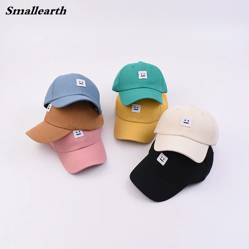 

Child Hats Kids Snapback Baseball Cap Solid Color Beach Hats Spring Summer Boy Girl Hip Hop Hat Sun Cap Children Adjustable Caps