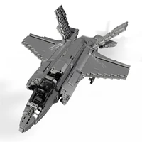 military army building toys for boys 1600pcs us f35 lightning ii fighter building blocks sets moc bricks educational toys gifts