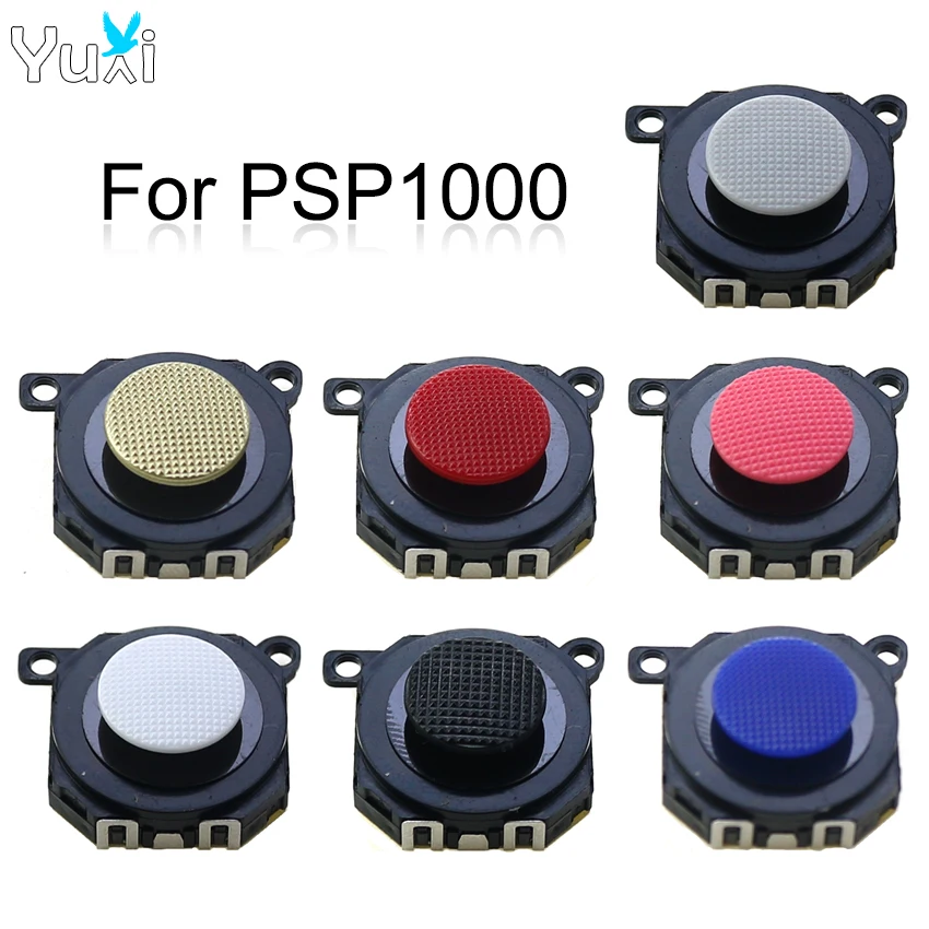 

YuXi 3D Analog Joystick Button Thumb Stick Cap Replacement For PSP 1000 PSP1000 Console Games Accessories