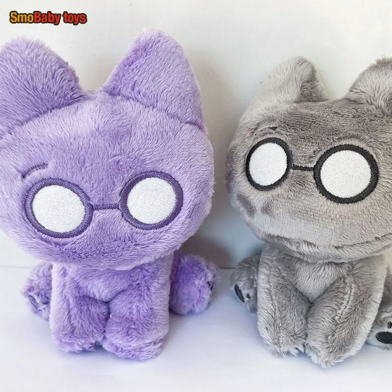 

Kpop Seventeen WONWOO Plush Keyrings 15cm WONWOO KKAMAEORKK Purple Cat Keychains Key Rings Bag Pendants Accessories Gift