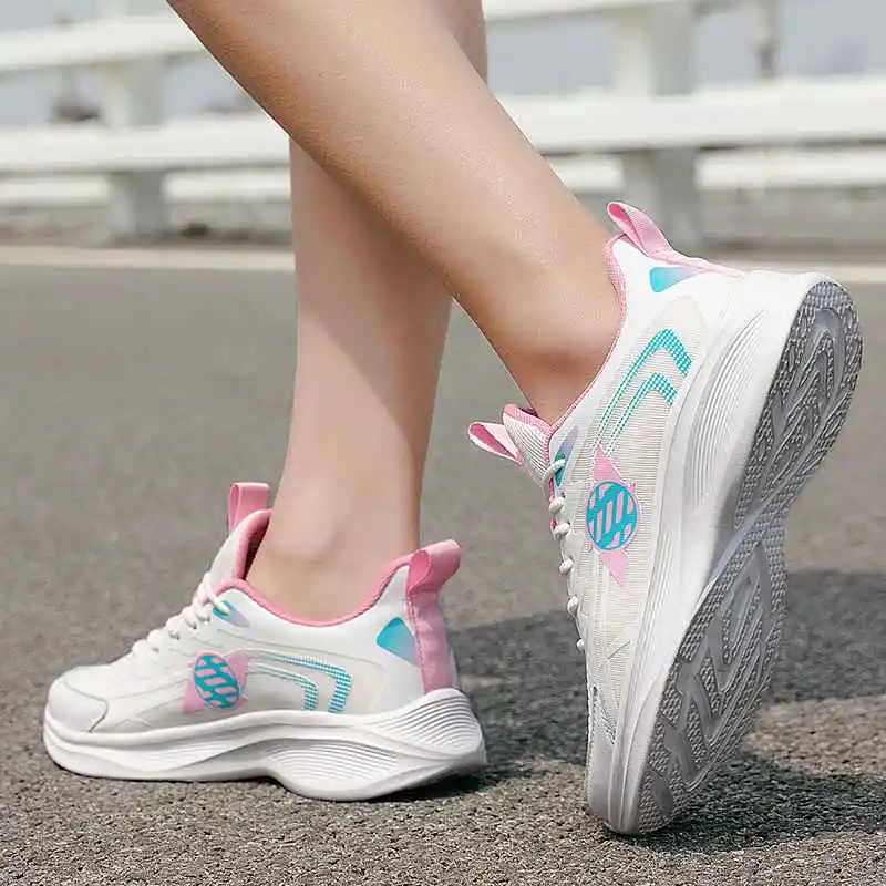 

Size 41 Sports Woman Casual Ete 2023 Woman Sneakers With Platform Large Number Sport Shoes Women Air Black Running Shoes Tennis