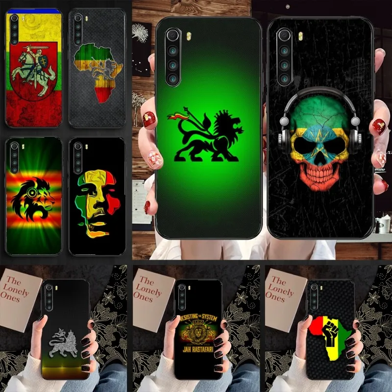 

Чехол для телефона с эфиопским флагом для Xiaomi Redmi Note 11 10 9T 8 7 Pro Redmi 10 9 9A 9C 8 7 6, мягкий черный чехол для телефона