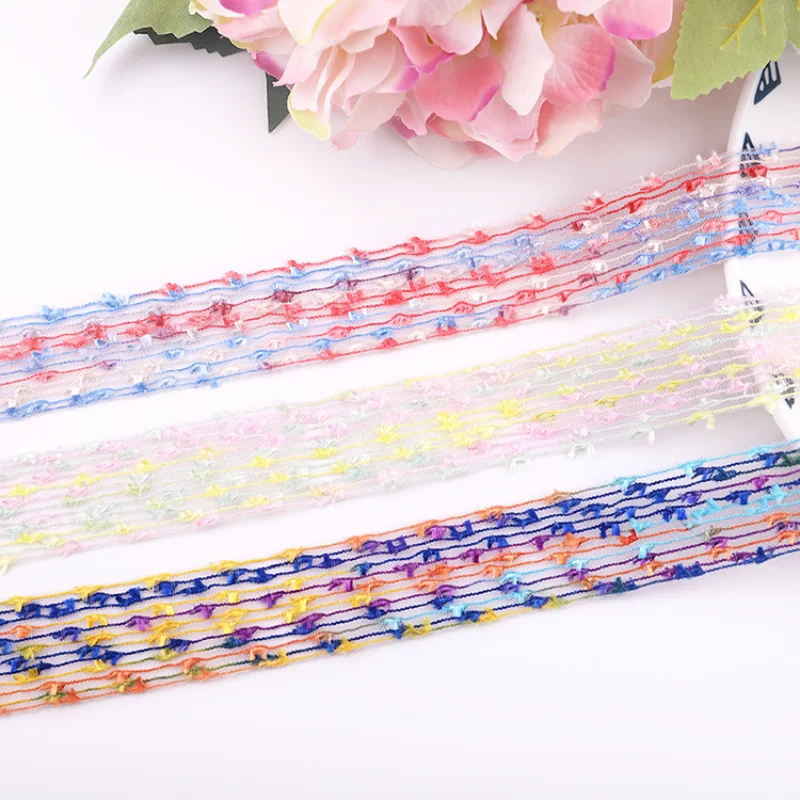 

2 Yards 26mm Ins Style Lace Trim DIY Sewing Party Dresses Embroidery Laces for Clothes Crafts Wedding Dress Fabric Trimmings