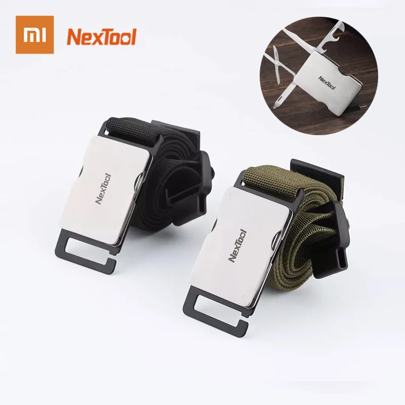 Nextool Multifunction Outdoor Belt Tool Man Durable Quick Release Lightweight Screw Drivers Knife Scissors Opener