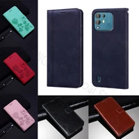 for blackview a55 pro case flip leather wallet magnetic card stand phone protective book cover for blackview a 55 pro case capa