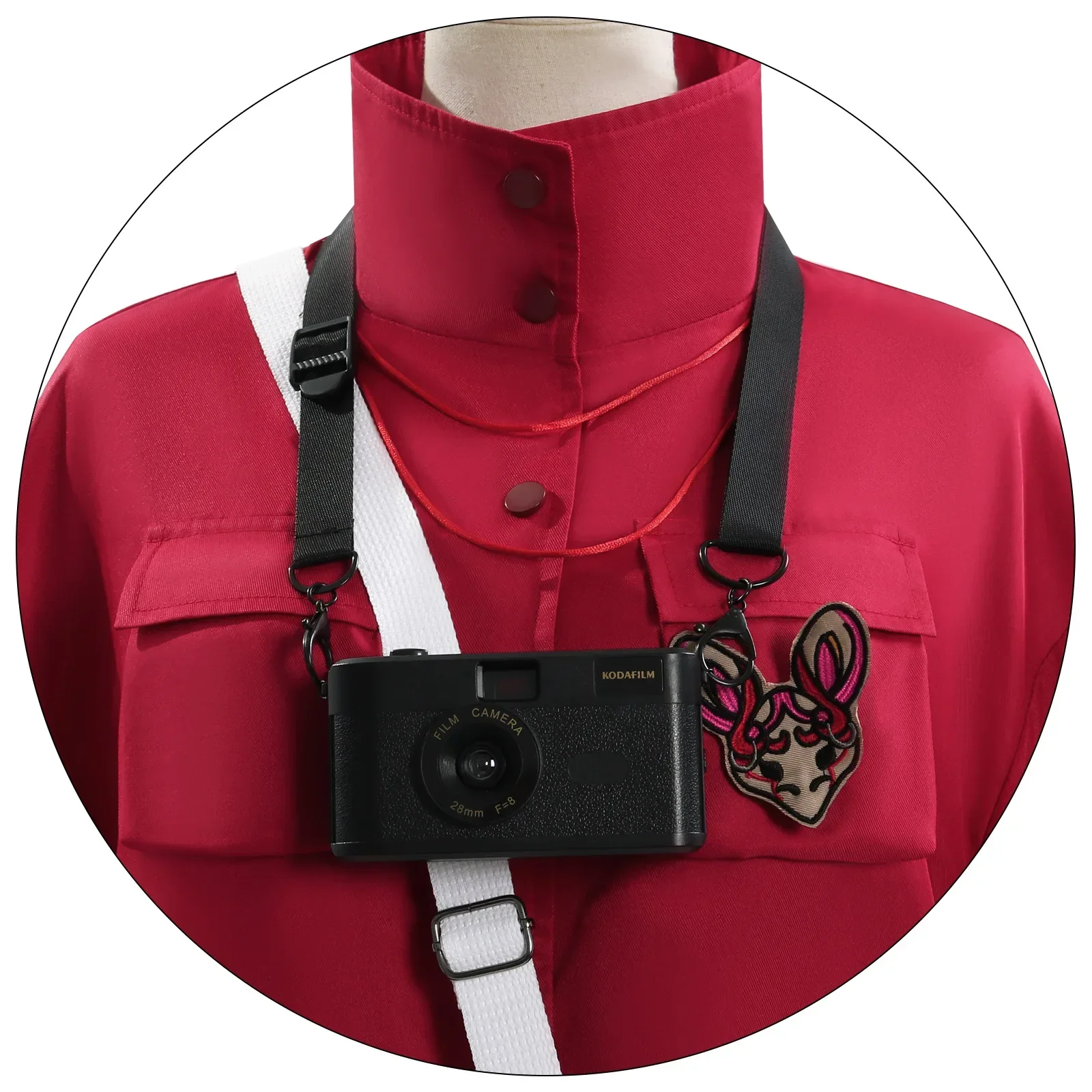 Game Head Seven Tales Косплей Костюм Liyuting Li Yuting Униформа Парик Пальто Брюки Комплект Аниме