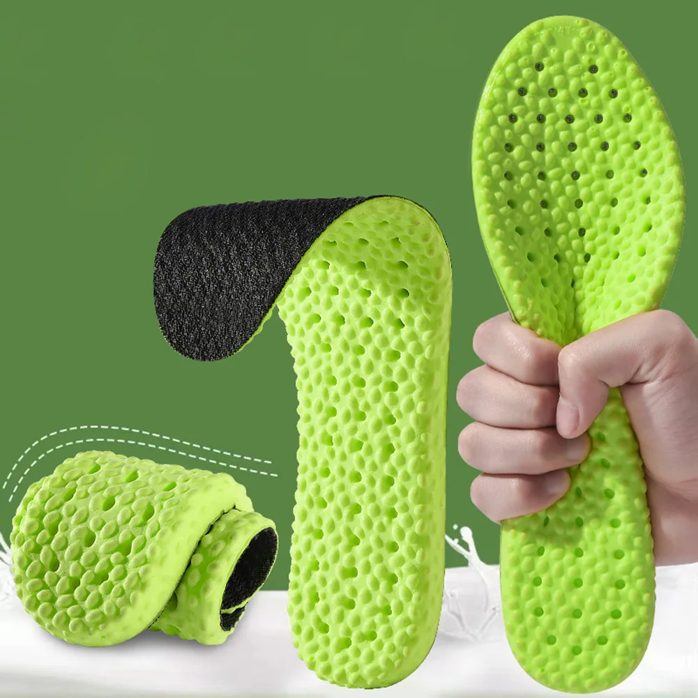 

Memory Foam Insoles for Shoes Sole Mesh Deodorant Breathable Cushion Running Insoles Sports High Elastic Ultra-Light Insoles