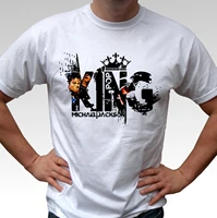 michael jackson king of pop wei%c3%9f t shirt mens 100 cotton casual t shirts loose top size s 3xl