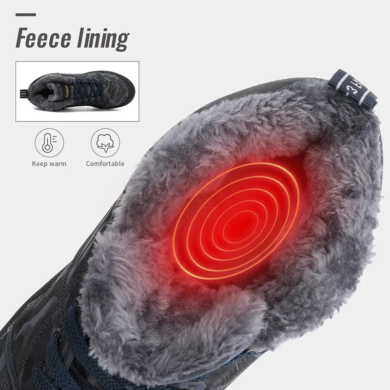 Men's Military Boot Hunting Trekking Combat Men Ankle Boot Waterproof Camping Mountaineering Winter Shoes Men Casual Men's Boots