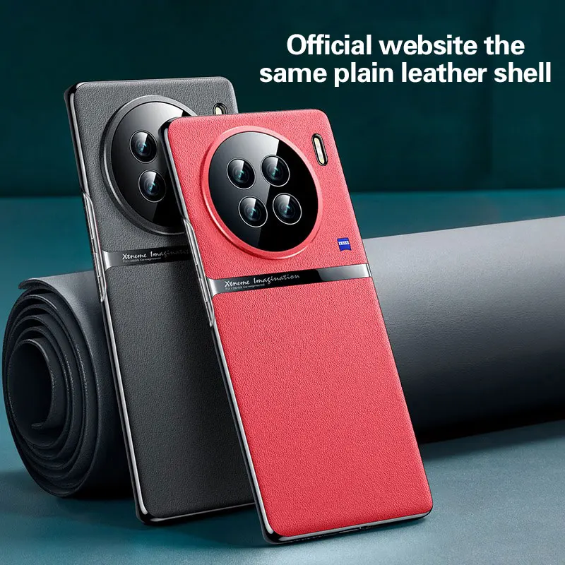 

for vivox90 phone case new x90pro Vegan leather case Perfect bag anti-fall protection vivox90 plus new product vivi