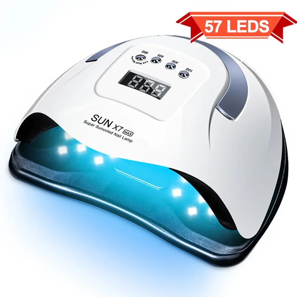 

NEW2023 60W LED Nail Dryer Lamp For Nails 57 UV Lamp Beads Drying All Gel Polish USB Charge Professional Manicure Nails Lamp Equ