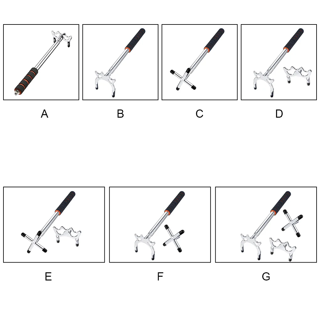 

Retractable Billiards Stick Replaceable Stainless Steel Detachable Adjustable Pool Table Pole Support Sporting