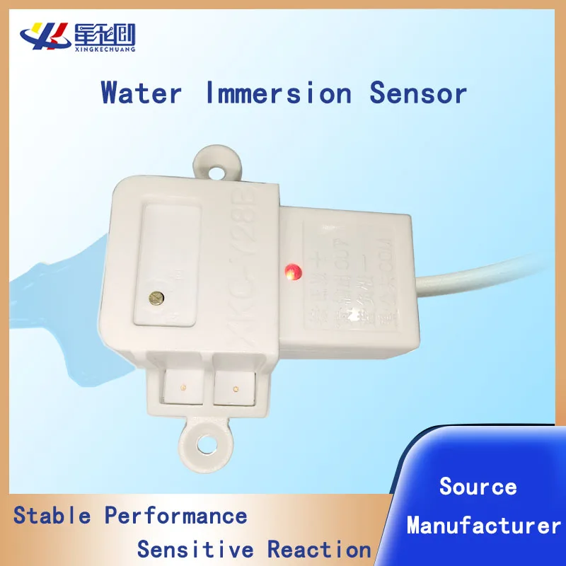 Water Intrusion Sensor Liquid Level Alarm Garage Electric Box Water Immersion Warning Water Leakage Sensor
