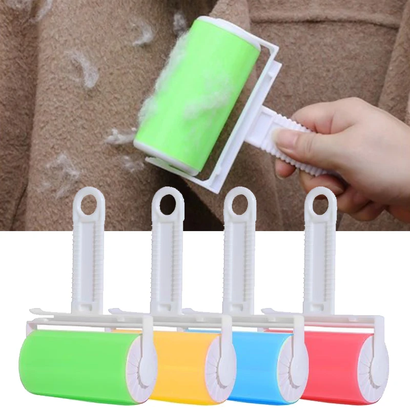 

New Reusable Washable Lint Remover for Clothes Hair Pet Hair Sticky Roller Household Cleaning Rollers Sofa Carpet Dust Collector