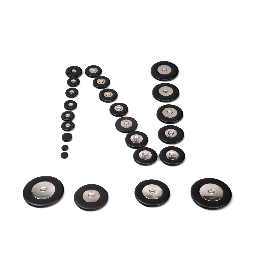 Premium Pack Of 25PCS Alto Saxophone Pads Real Soft Leather Woodwind Saxophone Replacement For Alto Saxophone Sax Accessories