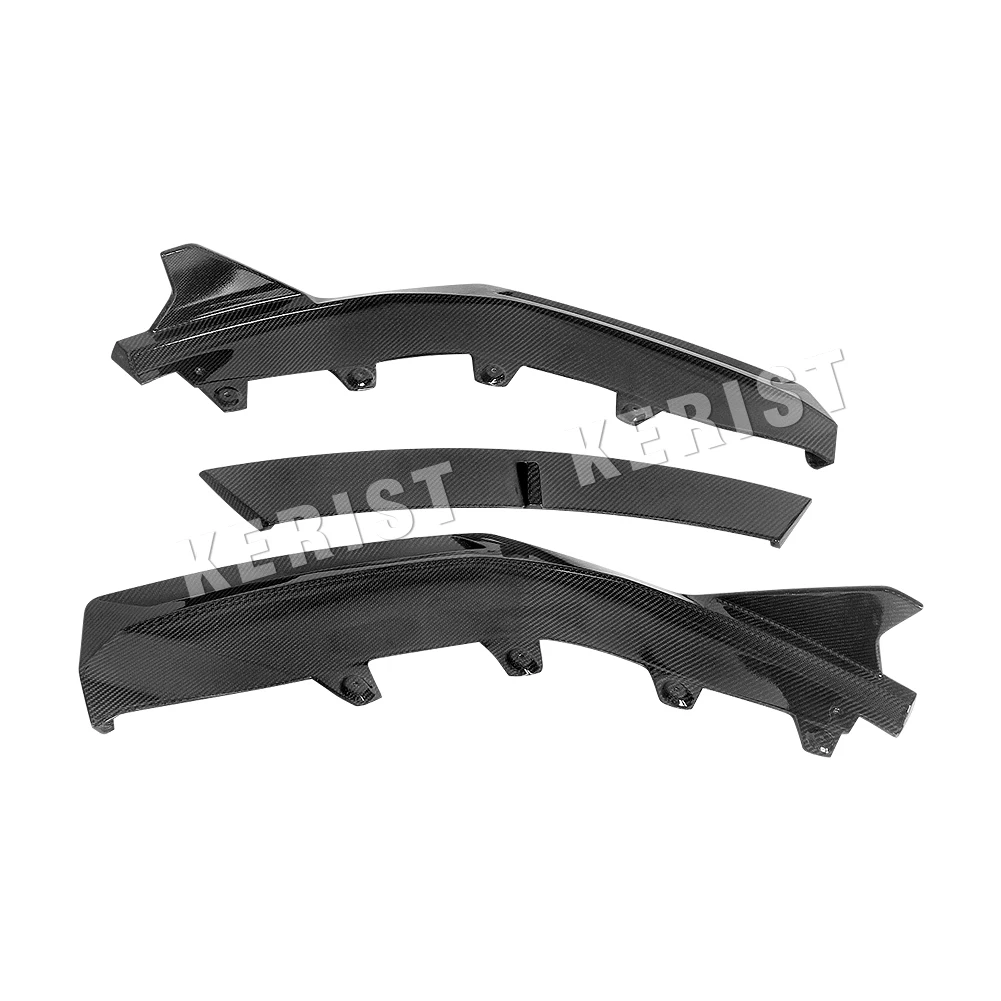 Передний бампер из углеродного волокна канатовидный спойлер 2017-2022 для McLaren GT