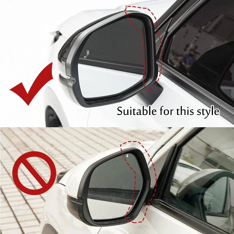 Для Honda HRV HR-V Vezel 2022 2023 АБС-пластик карбоновая/хромированная боковая дверь