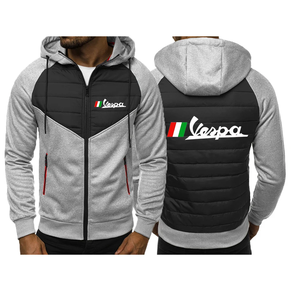 

2022 New Men Winter Vespa Down Jacket Real Fur Colla Coat Fashion Parka Thick Warm Waterproof Outerwear Windproof Clothes
