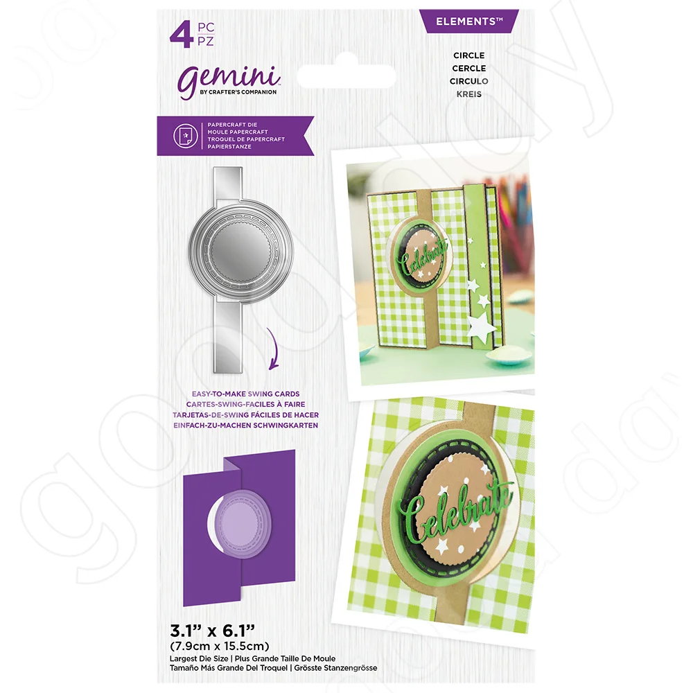 

NEW,Swing Card - Circle, motion,metal Cutting Dies Scrapbooking Diy Decoration Craft Embossing 2022 Easter