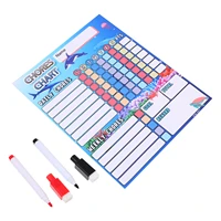 1 set of magnetic chore chart convenient behavior chart cartoon reward chart children supply