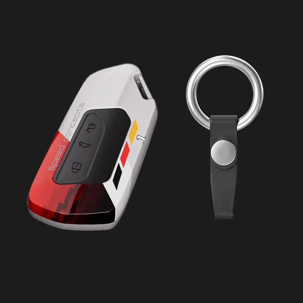1 шт. автомобильный чехол для ключа VW Volkswagen Golf 8 Mk8 2020 Skoda Octavia A8 2021 дистанционный