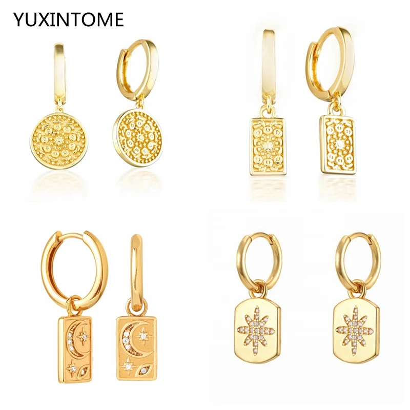 Серьги-кольца женские из серебра 925 пробы с цветами | Украшения и аксессуары