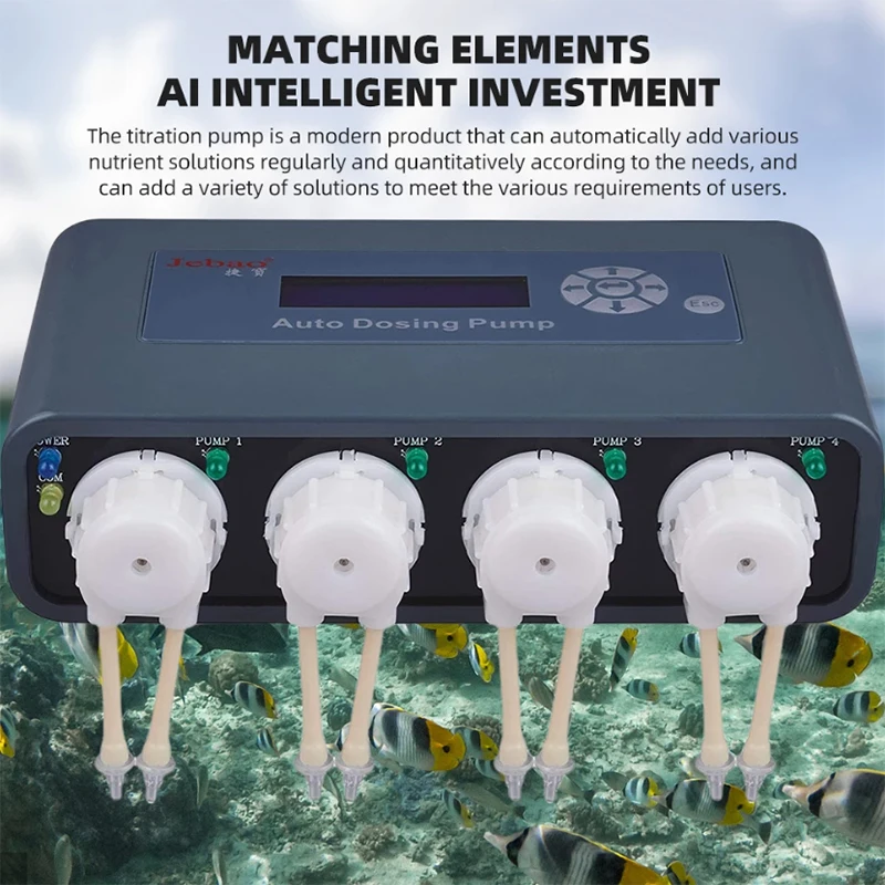 Jebao WiFi автоматический дозирующий насос для аквариума