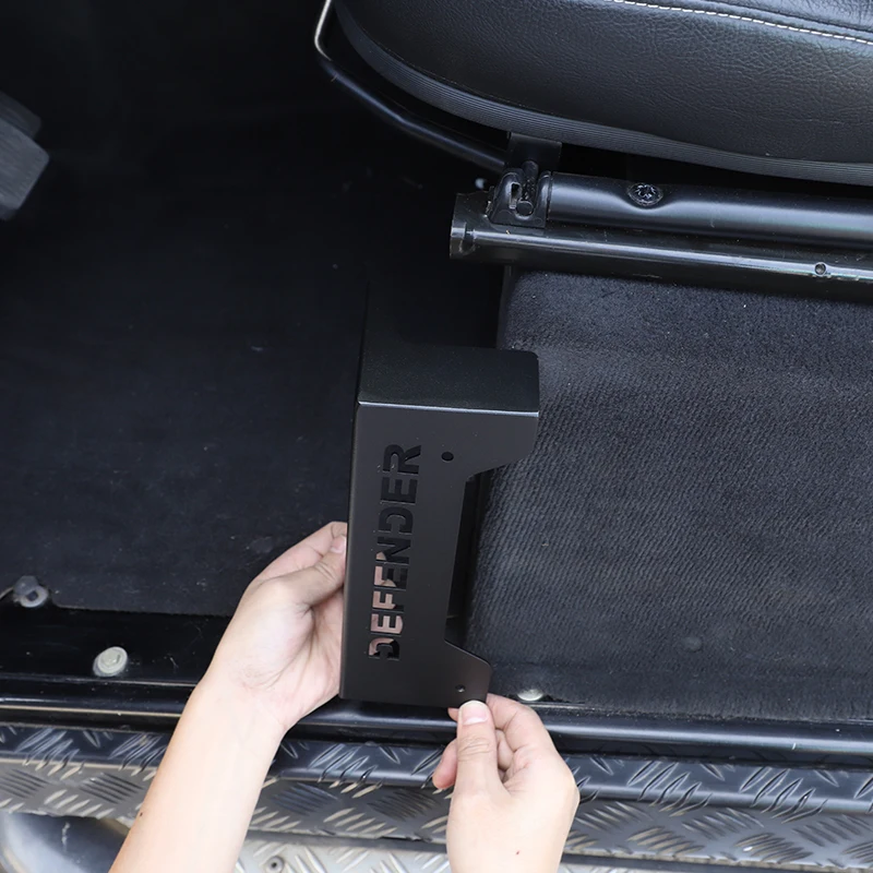

Защита для переднего сиденья для Land Rover Defender 90 110 2004-2019, защита от столкновений, угловая защита заднего сиденья, аксессуар