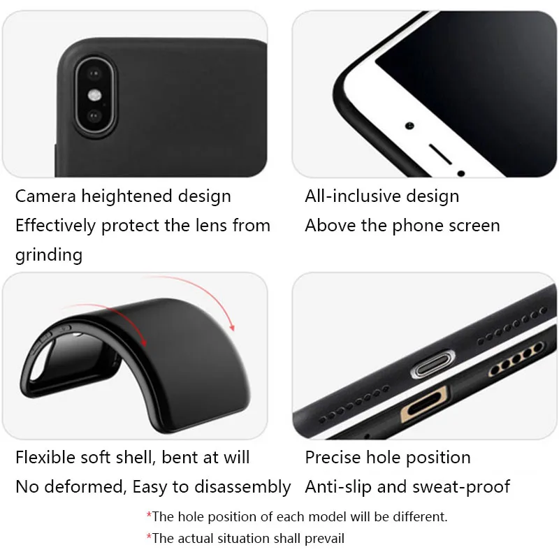 Черный чехол для Xiaomi Poco M6 X6 F6 F5 Pro C50 C51 C55 C65 Redmi 13 фотография детской красоты и