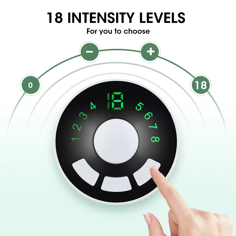 Мини-массажер для тела перезаряжаемый электрический стимулятор мышц спины плеч