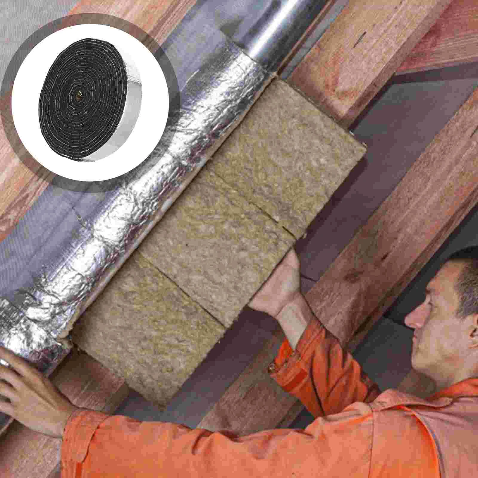 

Tape Insulation Heat Wrap Water Resistant Panel Soundproof Pad Mat Sound Foam High Temperature Sublimation Double Sided Foiled