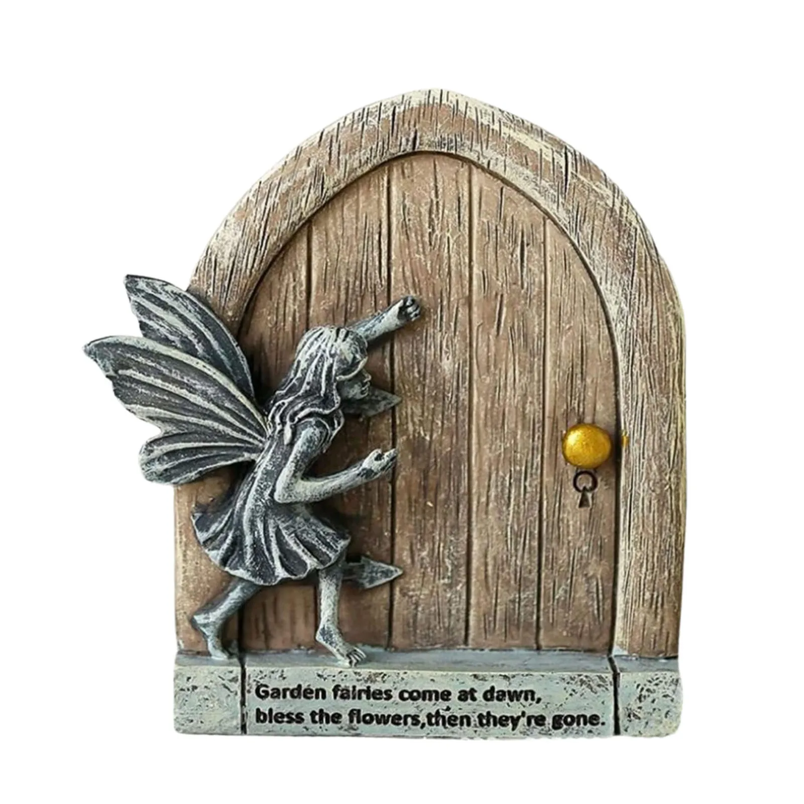 

Unique Fairy Door Outdoor Trees Miniature Fairy Doors for Tree Decoration Outdoor Fairy Garden Accessories Miniature Fairy Door