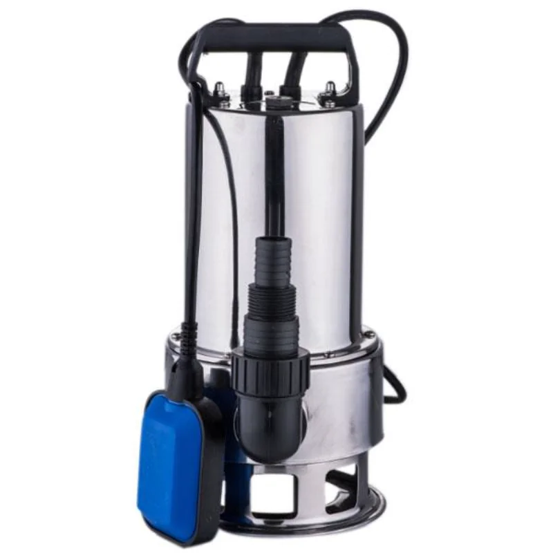 

1100W 16000L/H Stainless Steel Water Submersible Pump Silver[US Stock]