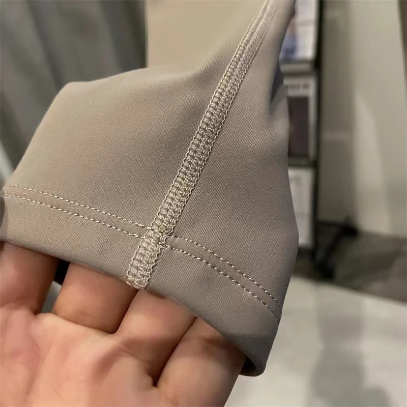 Brand New With Logo No Embarrassing Line Yoga Pants Women's High Waist Peach Hip Elastic Leggings Jogging Cycling Fitness Pants