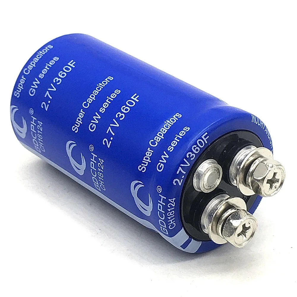 1 шт. автомобильный суперфарад конденсатор 2 7 в 360F 500F выпрямитель источник