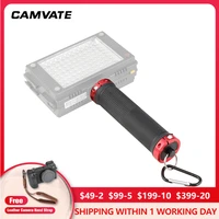 camvate rubber handle grip stabilizer with 14 20 thread screw mount for led flash light ball head mount goprotripod mount