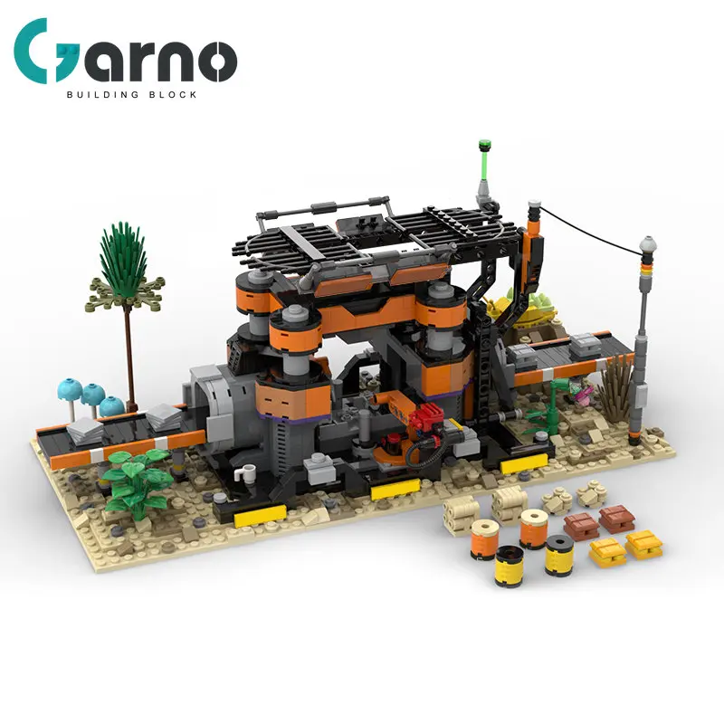 

Garno City серия игр, имитация игры, строительные блоки, модель, игрушки для мальчиков, удовлетворительные детские игрушки, подарок на день рождения
