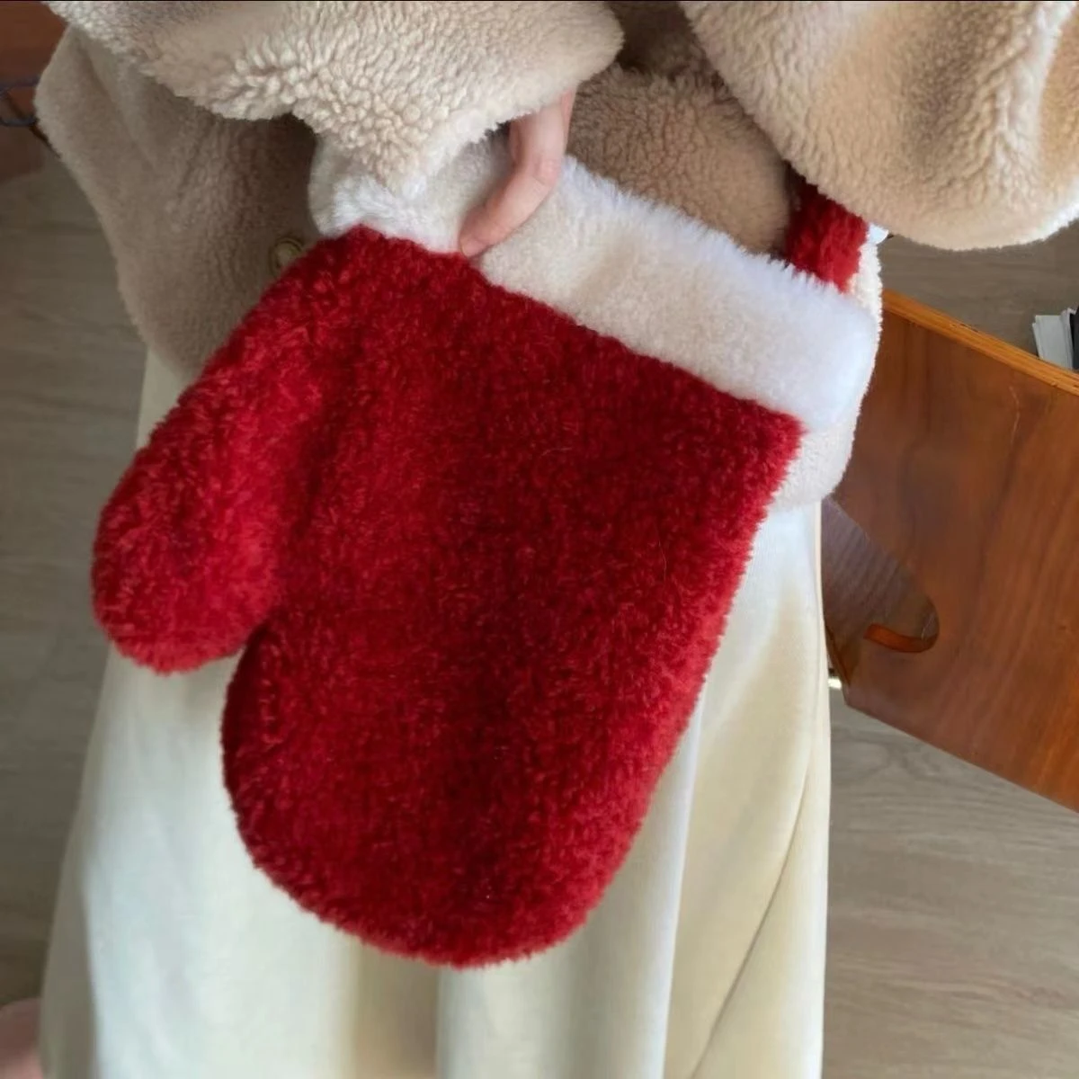 Рождественская новая сумка через плечо женская милая креативная дизайнерская на