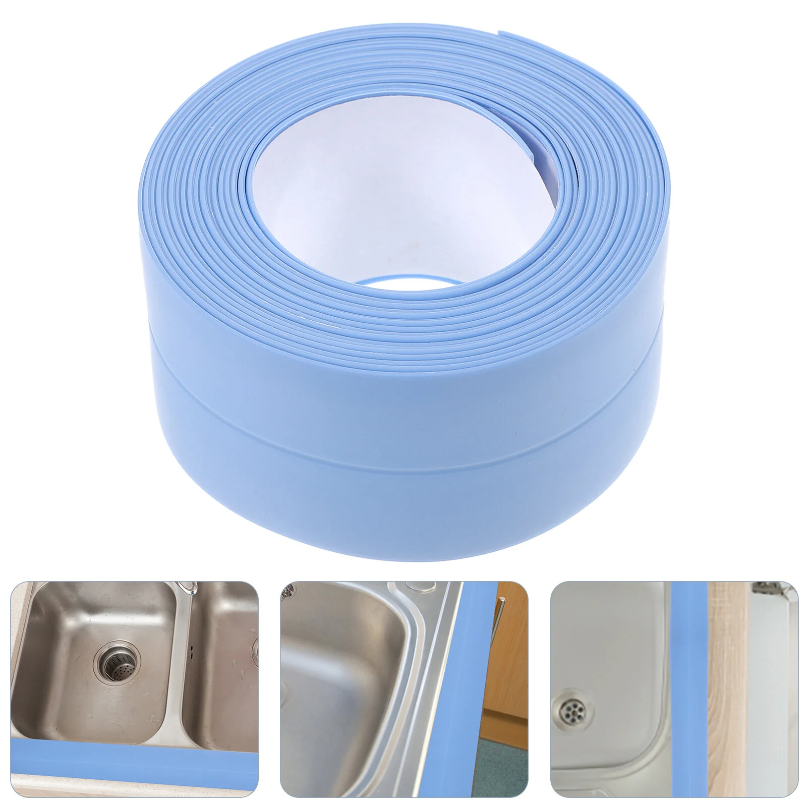 

Seam Waterproof Adhesive Tape Peel Stick Trim Bathroom Caulk Caulking Tape
