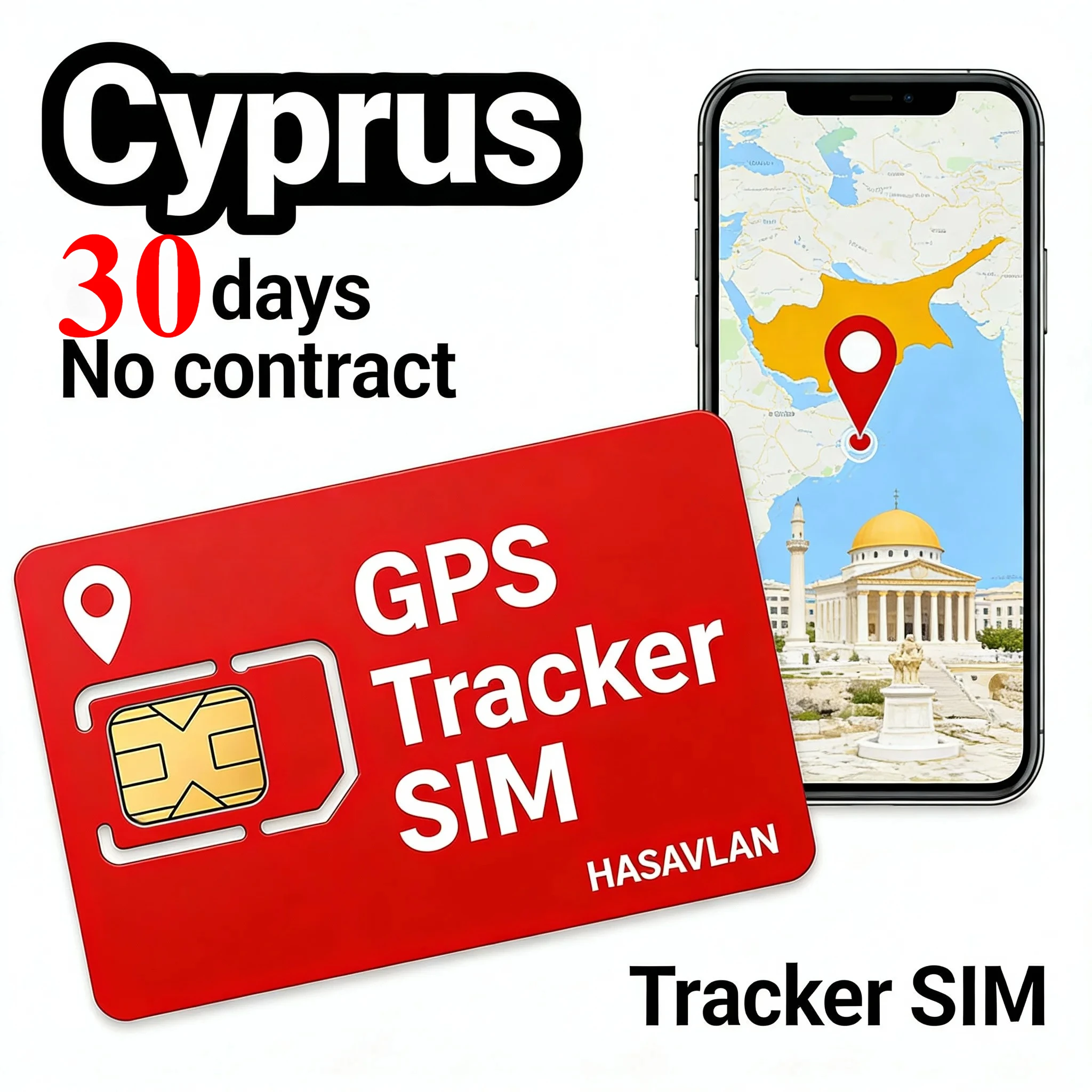 Фото Трекер SIM GPS 4G, без контракта, 30 МБ/30 дней, 2G/3G/4G GSM GPRS Роуминг M2M для S20 MV710, ZOVAGOLO CYPRUS №2