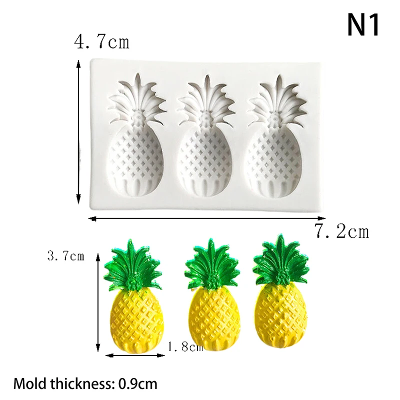 

Форма для торта JETTING силиконовая ананас клубника