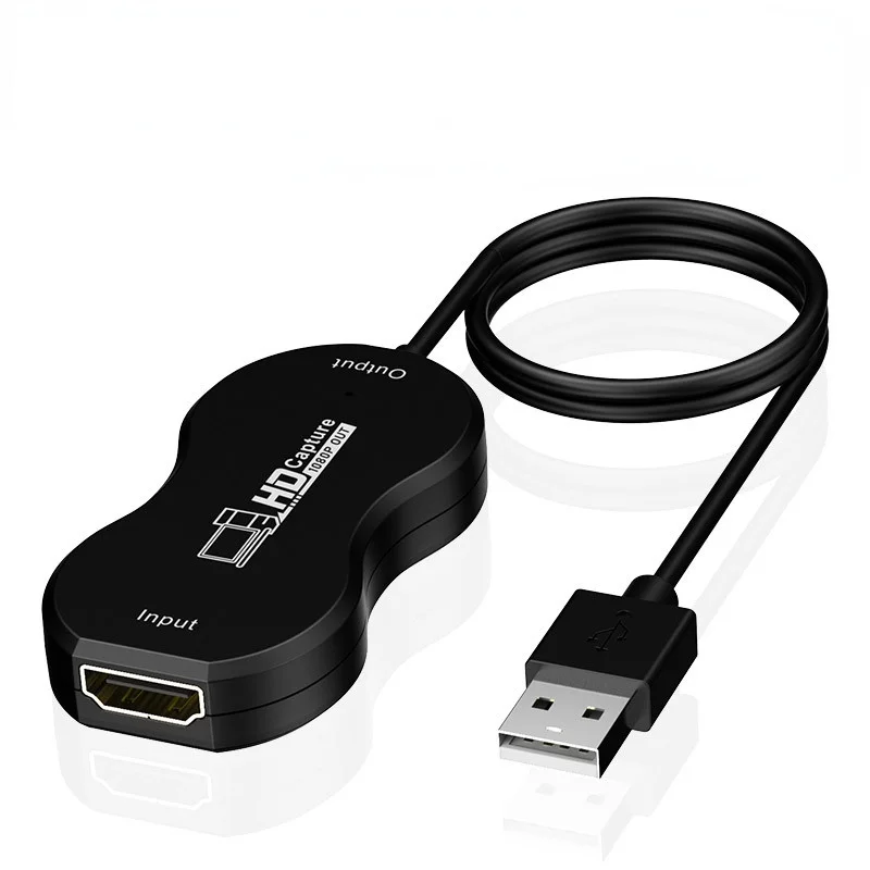 

Портативный, простой в использовании, USB 2,0 Cap ture Card, аудио-и видеоадаптер VHS в DVD, видео Cap ture конвертер для Wins Android MacOS VLC OBS