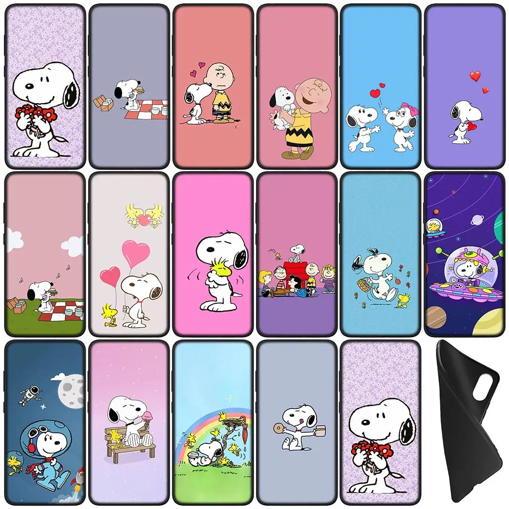 S-Snoopys собака Аниме Чехол Мягкий корпус для Huawei Y7A Y6P Y5P Y6 Y7 Y9 Prime 2018 2019 Y8P Y9A Y8S Y9S P