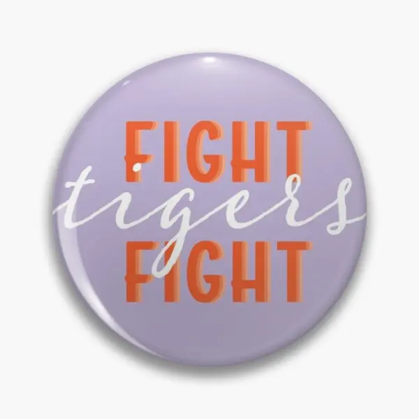 

Клемсон борьба с тиграми, настраиваемая мягкая булавка для кнопки, украшение для одежды, ювелирное изделие, подарок, креативная булавка на л...